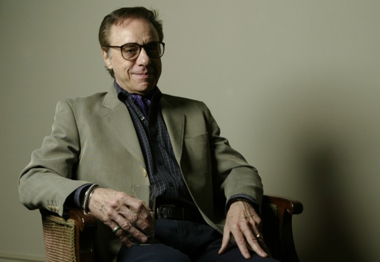Director Peter Bogdanovich poses for a photo Feb. 17, 2005, at the Regent Beverly Hills in Beverly Hills, Calif. Bogdanovich, the Oscar-nominated director of "The Last Picture Show," and "Paper Moon," died Thursday, Jan. 6, 2022 at his home in Los Angeles. 