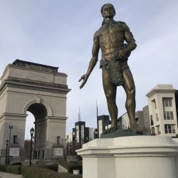 Atlanta-Native American Statue