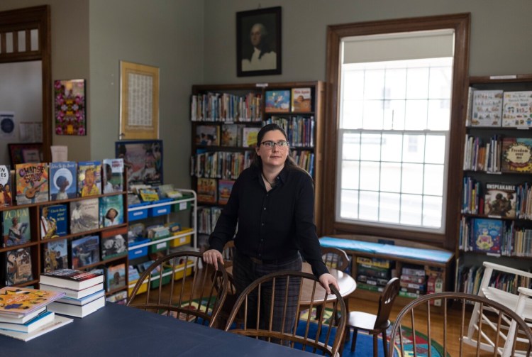  Julia Bouwsma of 
 New Portland, is Maine’s Poet Laureate, a librarian, a farmer and a teacher, among other things. 