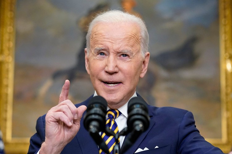 President Biden announces a ban on Russian oil imports Tuesday at the White House, toughening the toll on Russia's economy in retaliation for its invasion of Ukraine.