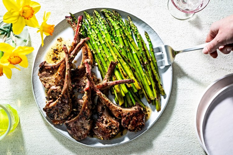 Butter-Basted Lamb Chops. MUST CREDIT: Photo by Scott Suchman for The Washington Post.
