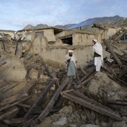 APTOPIX Afghanistan Earthquake