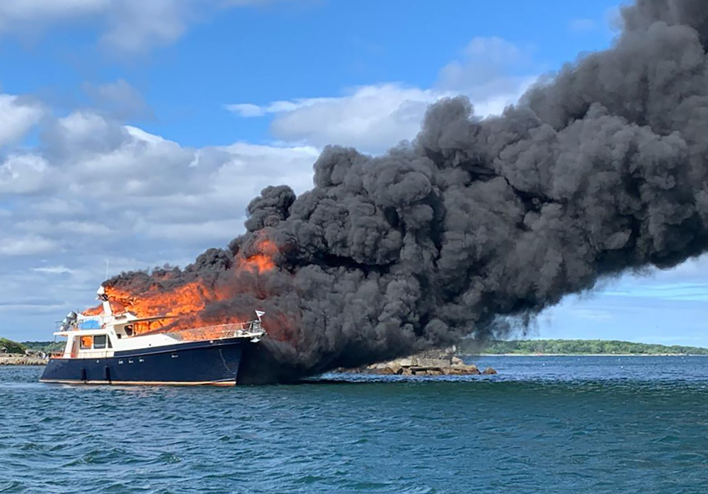 Yacht Fire