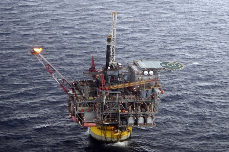 The Perdido oil platform located about 200 miles south of Galveston, Texas, in the Gulf of Mexico, in October 2011.