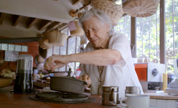 Diana Kennedy in a scene from the documentary "Diana Kennedy: Nothing Fancy." The documentary traces the unlikely rise of an Englishwoman who became one of the most respected authorities on Mexican food. She's been called “the Julia Child of Mexico,” “the Mick Jagger of Mexican Cuisine” and even the “Indiana Jones of food.”