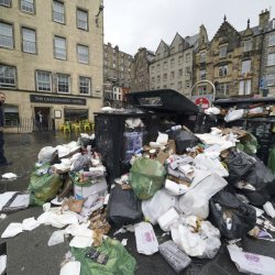 Britain Rubbish Strike