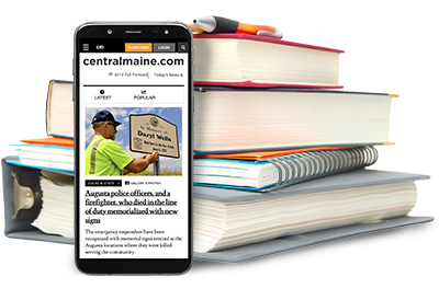 Maine Sunday Telegram and phone