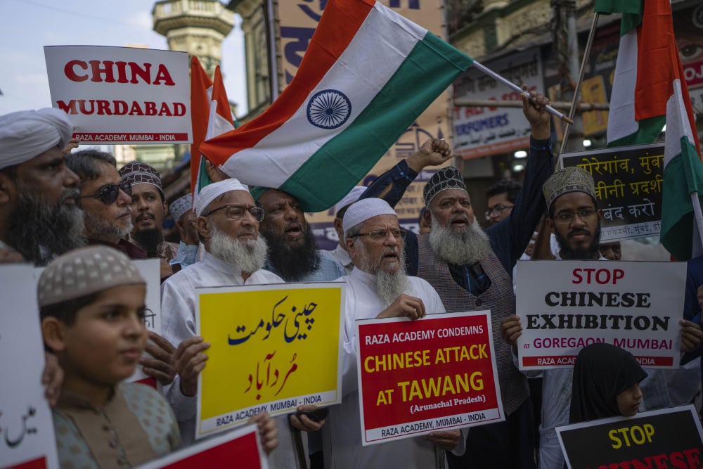 India China