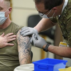 Virus Outbreak Military Vaccines