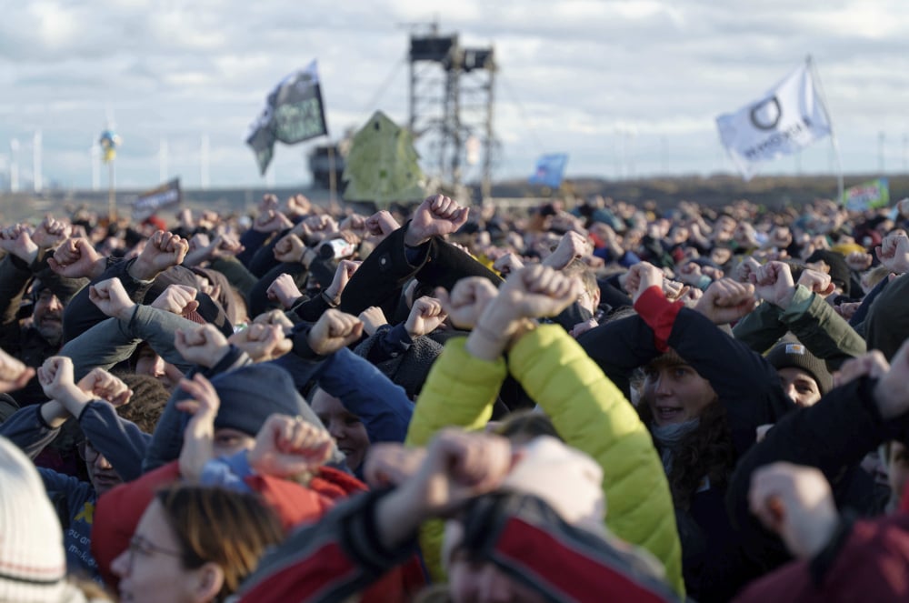 Germany Coal Mine Protest