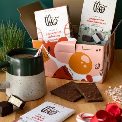 Milk & Cookies and Virtual Chocolate Tastings: Theo Chocolate Reveals a Line-Up of Holiday Treats to Spark Merriment This Holiday Season