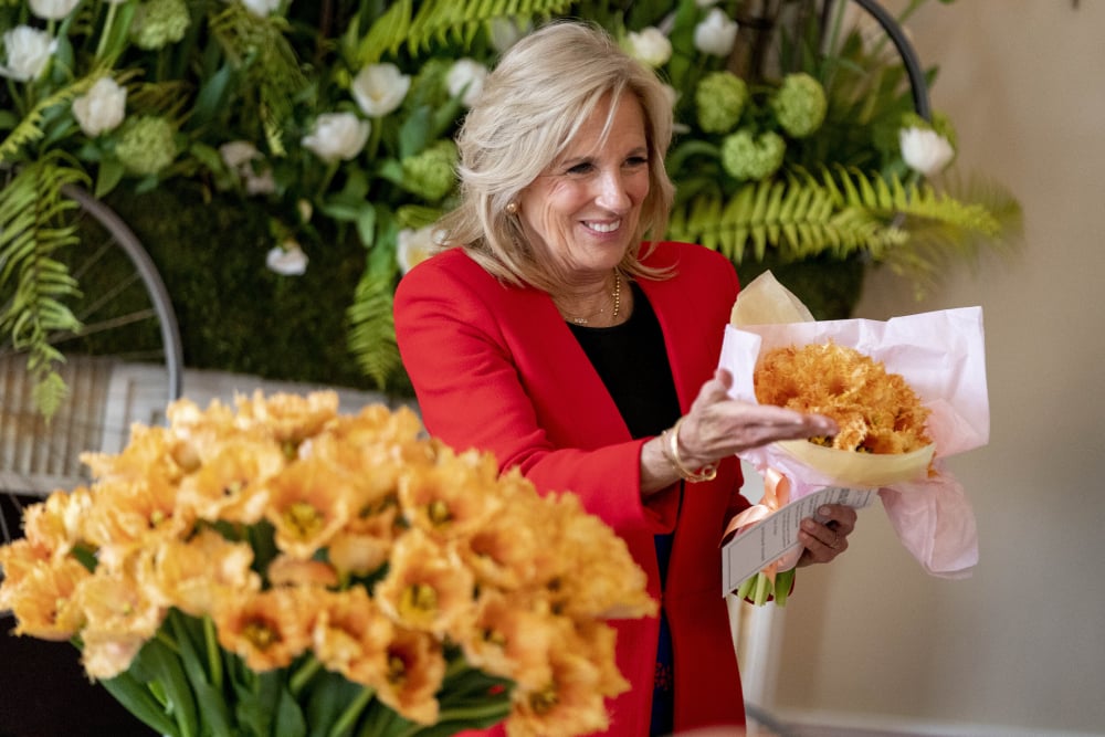 Jill Biden Dutch Tulip
