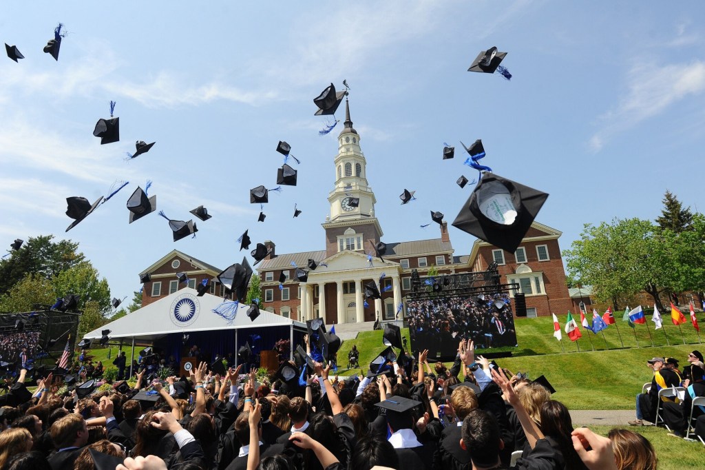 Colby College graduates told to embrace failure, stay true to self