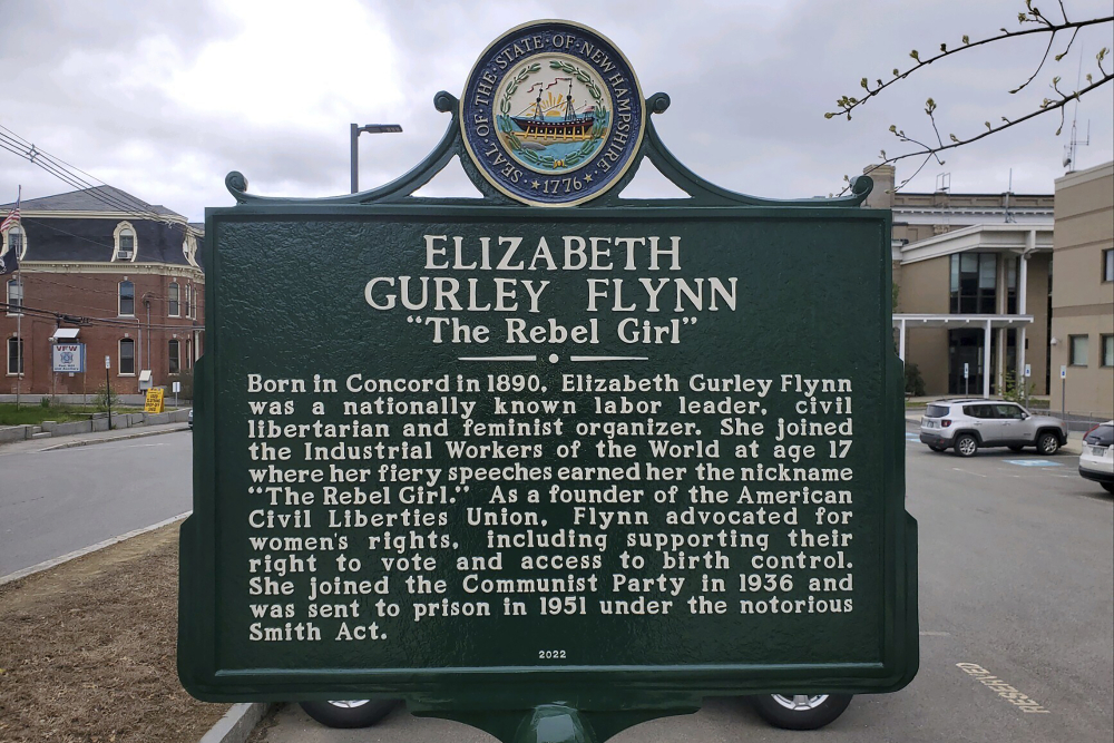 Historical Marker Flap