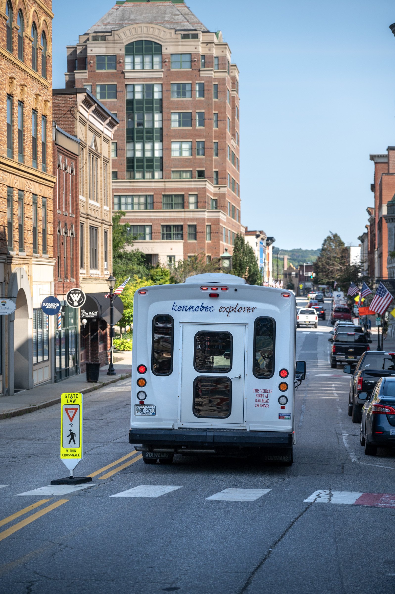 KVCAP bus gallery 0930 - Kennebec Journal and Morning Sentinel