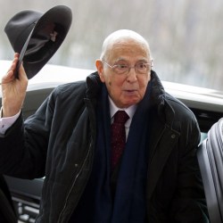 Italy Obit Napolitano