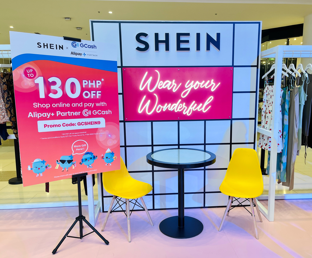 Alipay+ featured at SHEIN’s offline popup store debut in the Philippines