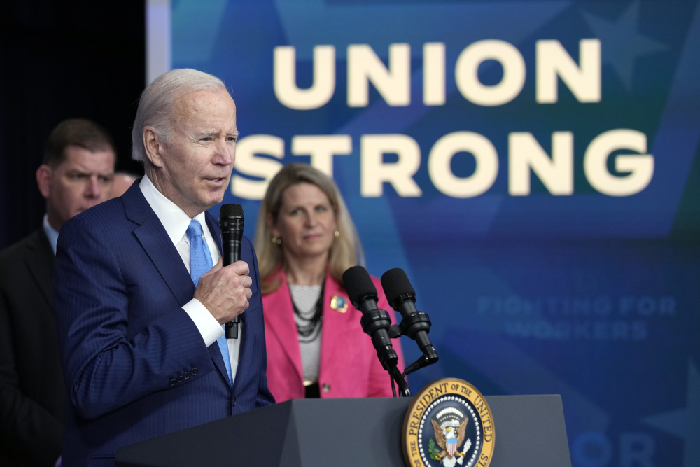 Election 2024 Biden Unions
