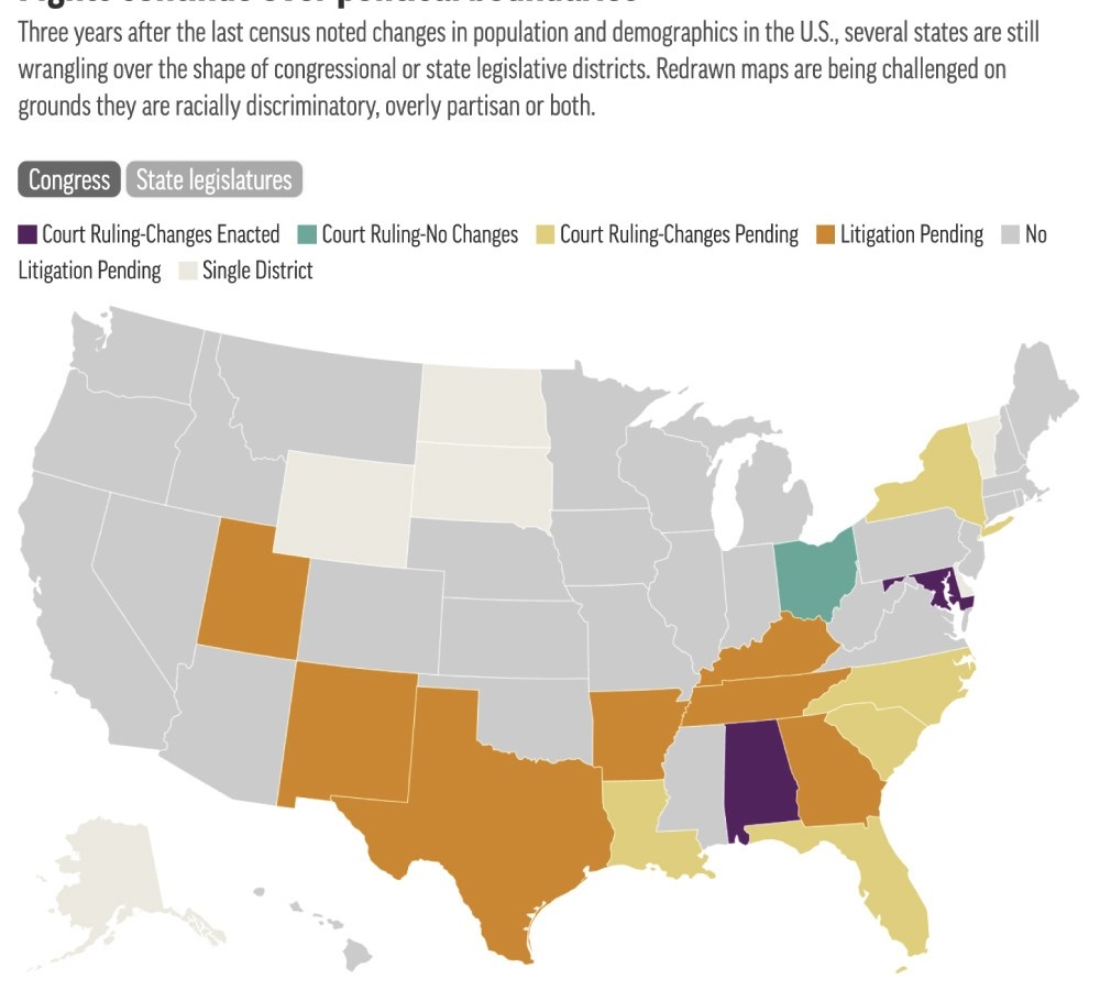 Embed-Map-Redistricting