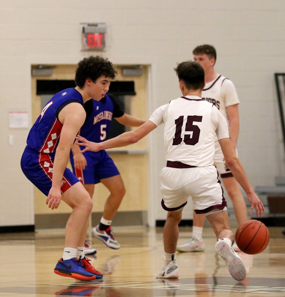 Boys basketball Nokomis early struggles to defeat Messalonskee