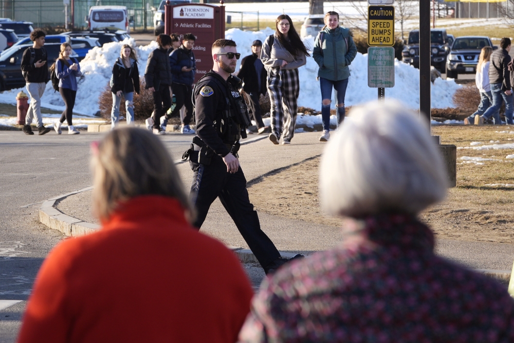 Maine Lockdown Shooting