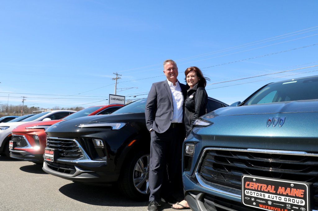 Dealership owners Chris and Linanne Gaunce net Watervillearea chamber