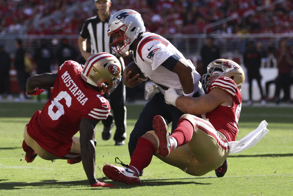 Patriots 49ers Football