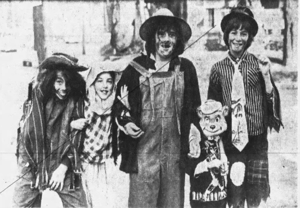 1963 Skowhegan Rotary Club hosts Halloween party