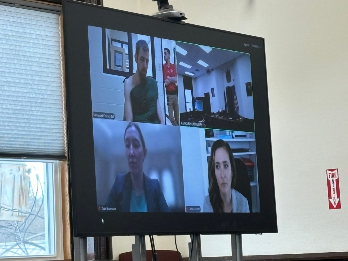 Purnell appears in court via video