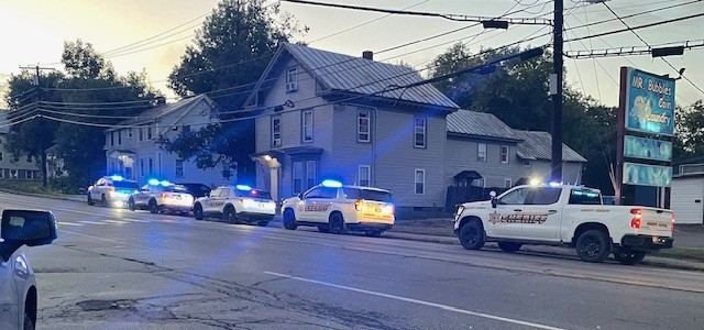 police cruisers