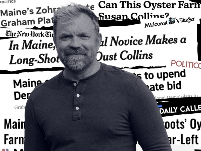 Maine oyster farmer’s bid to unseat Susan Collins immediately gains national attention