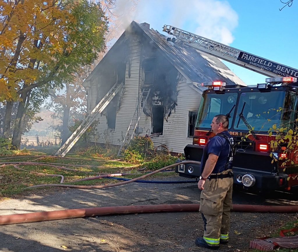 fire damage to house