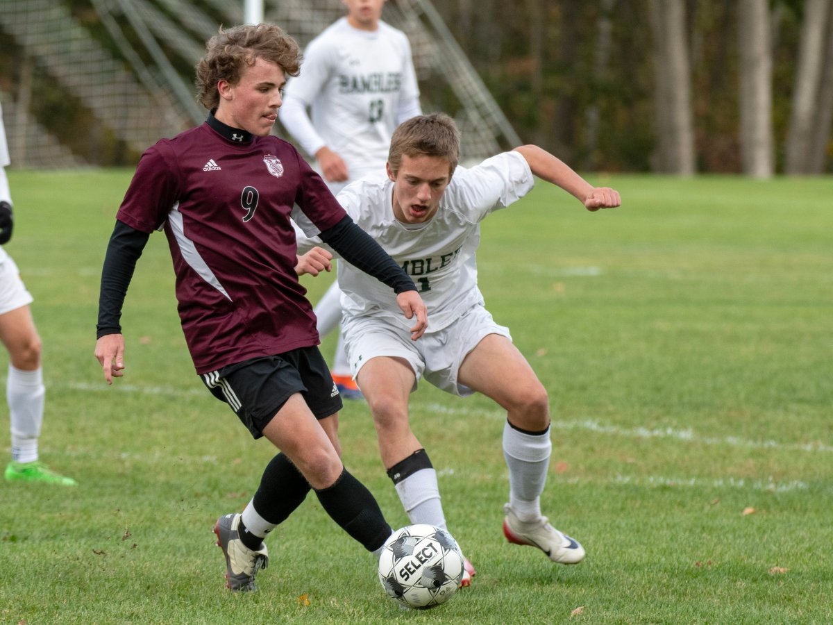 Monmouth boys soccer conquers Winthrop at home