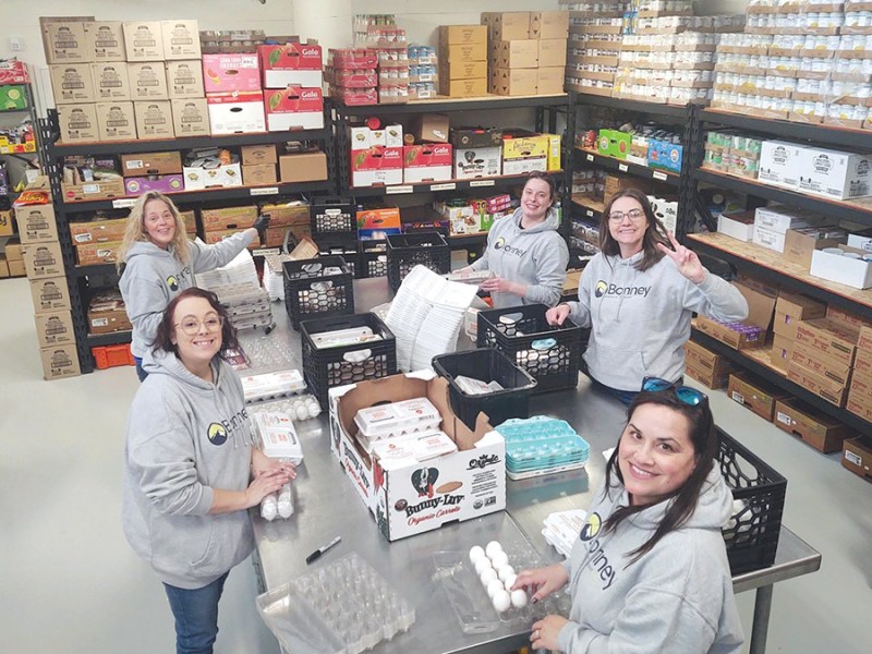 Volunteers are the backbone of Maine’s food pantries