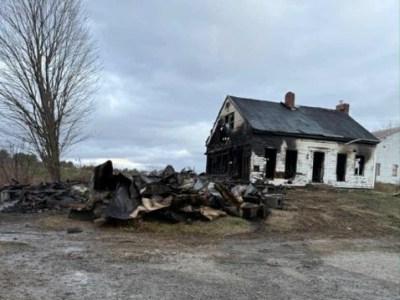Skowhegan farmhouse destroyed by fire Saturday