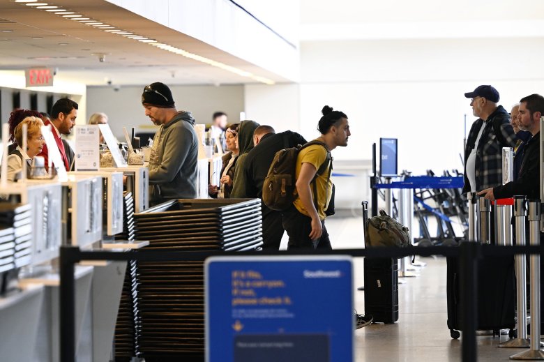 A third of Portland Jetport flights have been canceled or delayed by new FAA restrictions