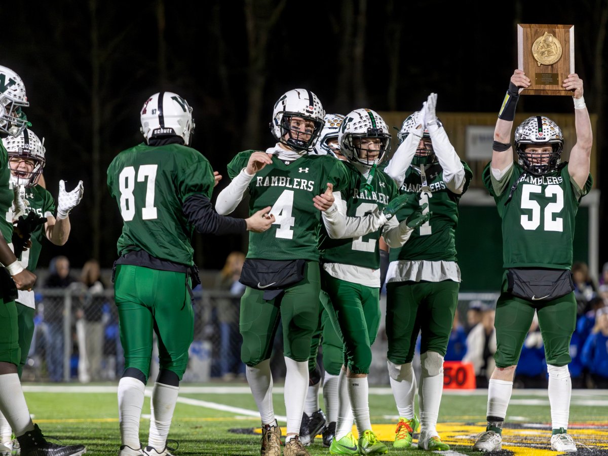 Winthrop football rolls to Class D South title