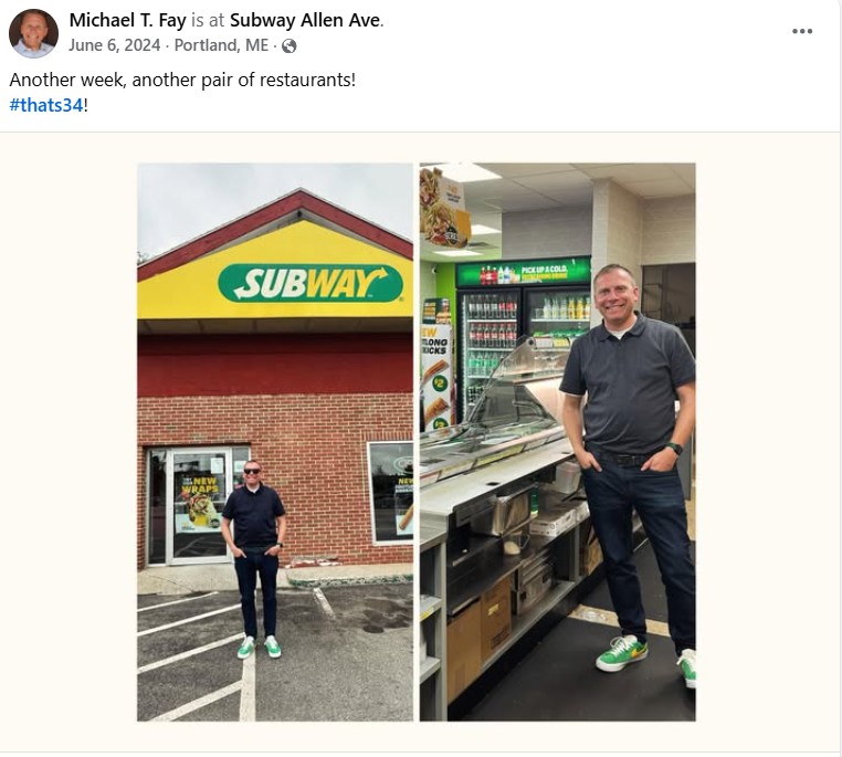 Eight Maine Subway locations reopen