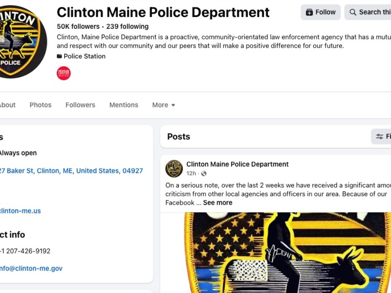 Clinton police to tone down humor, satire on social media