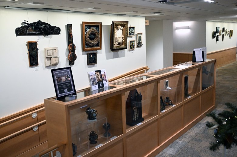 Maine libraries aren’t filling their spaces with just books. They’re spaces for art, too.