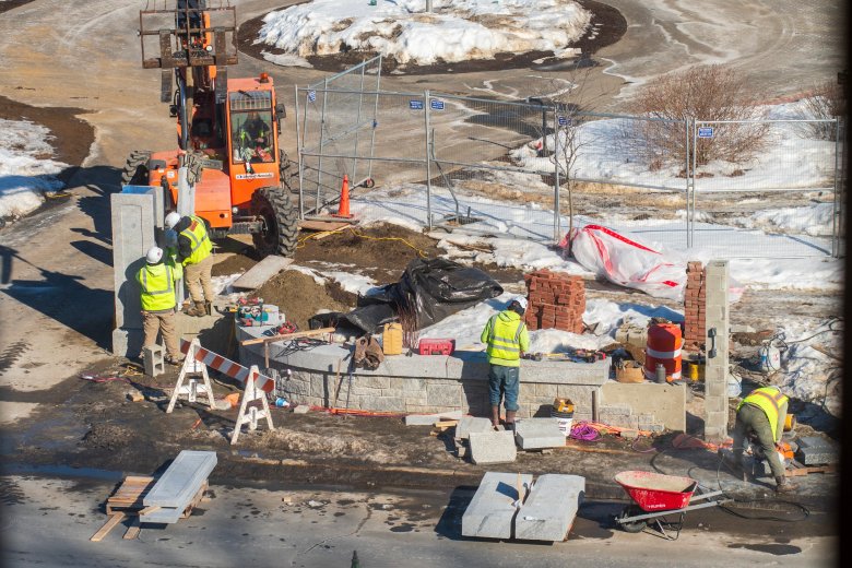 Photo: Augusta’s Blaine House gets improved fencing for security, accessibility