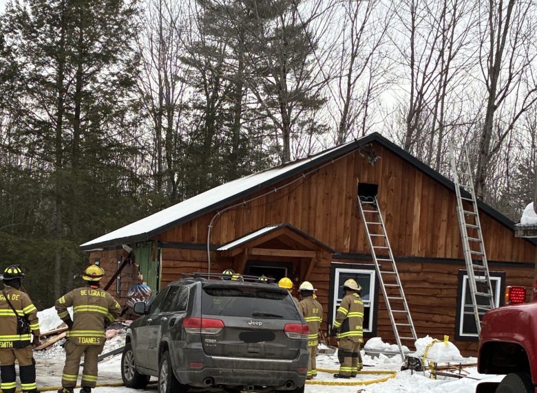 Dogs die in Belgrade home fire they likely sparked; significant damage ensues