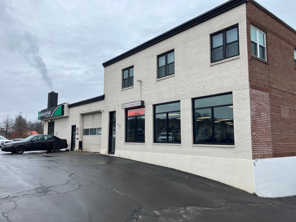 A building with an apartment where former Gov. Paul LePage is registered to vote during his campaign for Maine's 2nd Congressional District is pictured March 12, 2026, in Augusta, Maine.