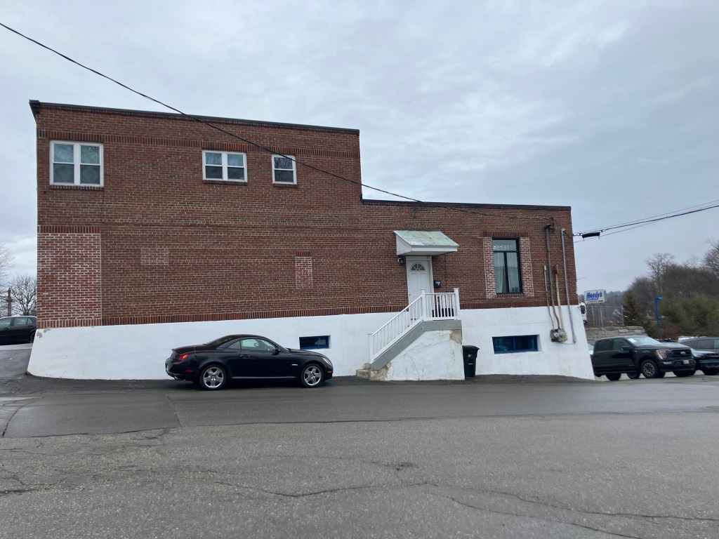 A building with an upstairs apartment where former Gov. Paul LePage is registered to vote during his campaign for Maine's 2nd Congressional District is pictured March 12, 2026, in Augusta, Maine.
