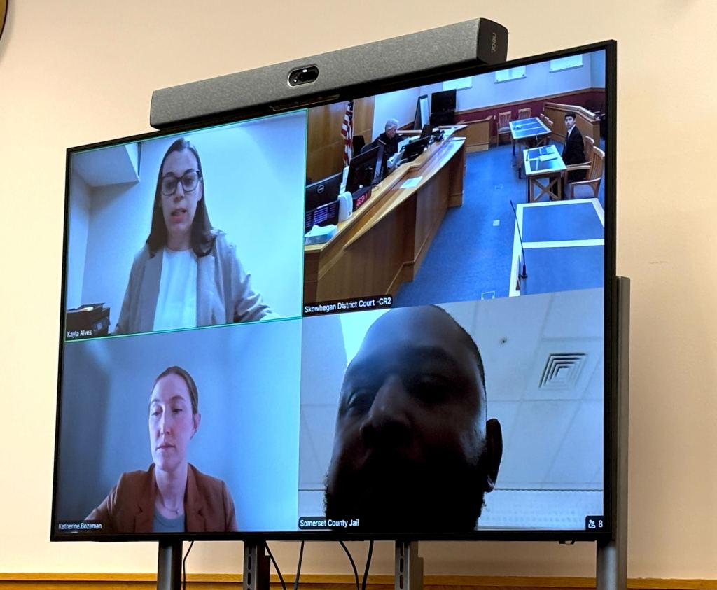 court Zoom conference