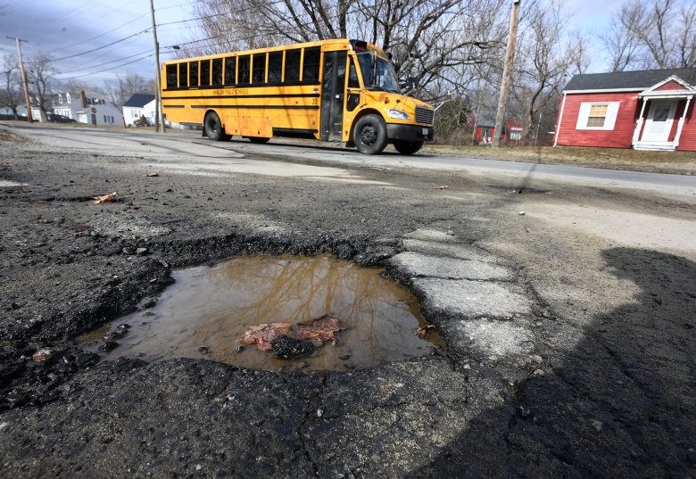 A wet central Maine spring means potholes. Here’s why, and what to do.