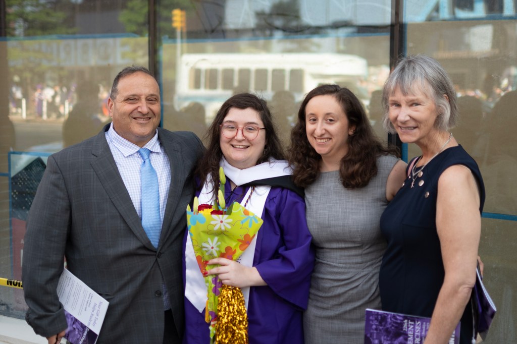 State Sen. Joe Baldacci, D-Bangor, is pictured from left to right with his daughters Olivia and Caroline and his wife Beth in this undated photo. (Provided by Joe Baldacci)