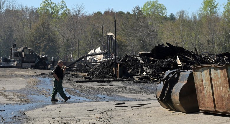 Fire a familiar threat at Maine lumber mills like the one in Searsmont