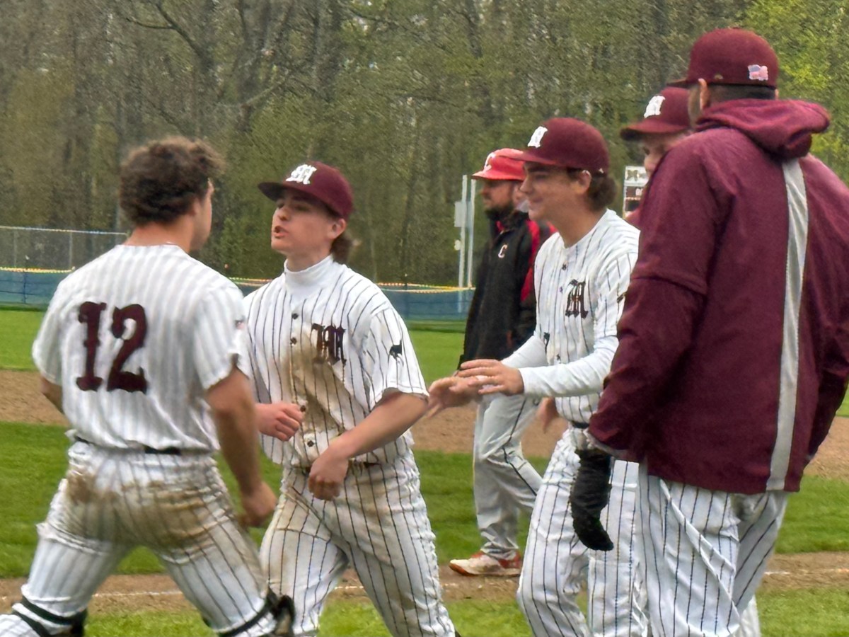 Monmouth baseball outlasts Cony in high-scoring crossover battle