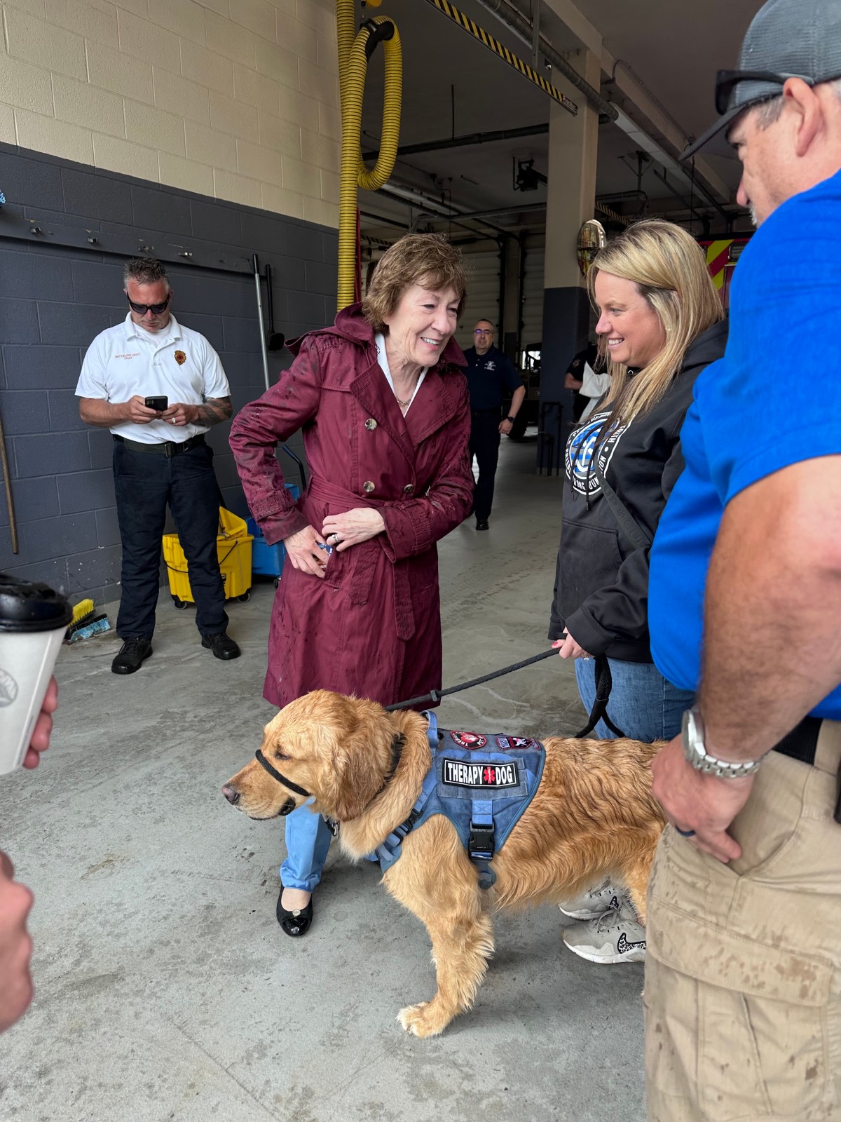 Sen. Susan Collins, R-Maine, appears at an event in Auburn on May 28, 2026.